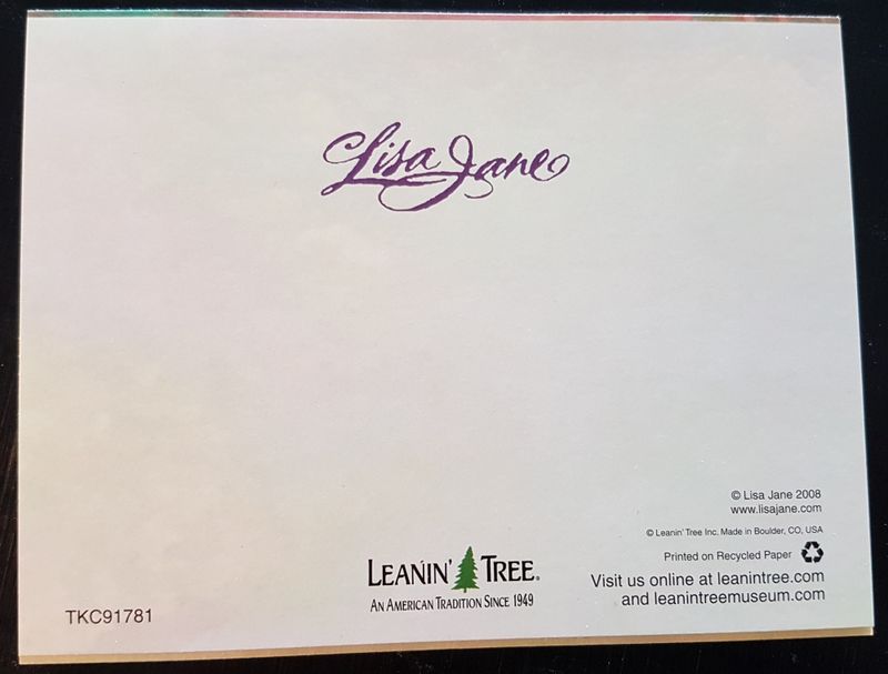 Postkort- Alv Thank you - Lisa Jane Card