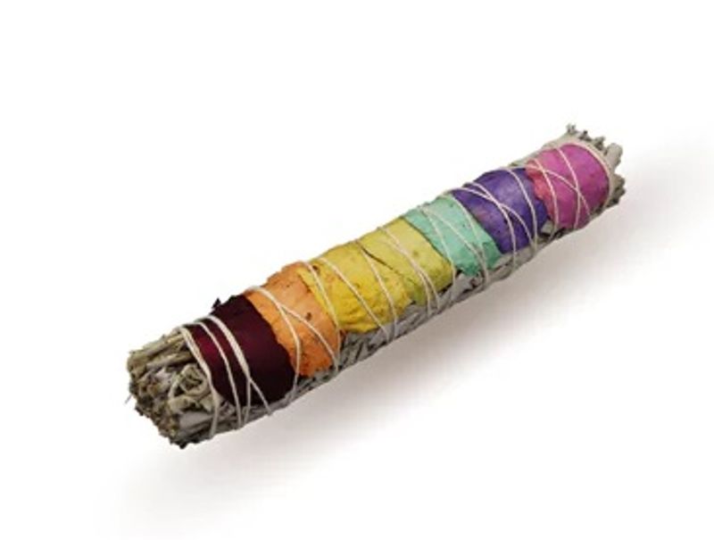 Salvie Smudge Stick 7 Chakra White Sage 22 cm