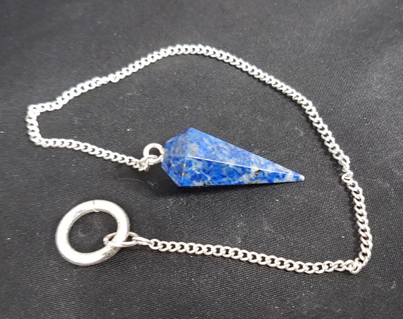 Pendel Lapis Lazuli fasettert 15x35mm