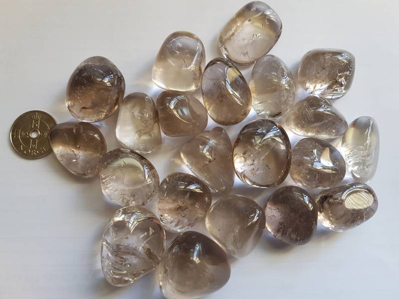 røykkvarts - smokey quartz LG
