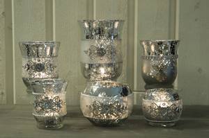 Hovedbilde Deco telysholder rund med ...