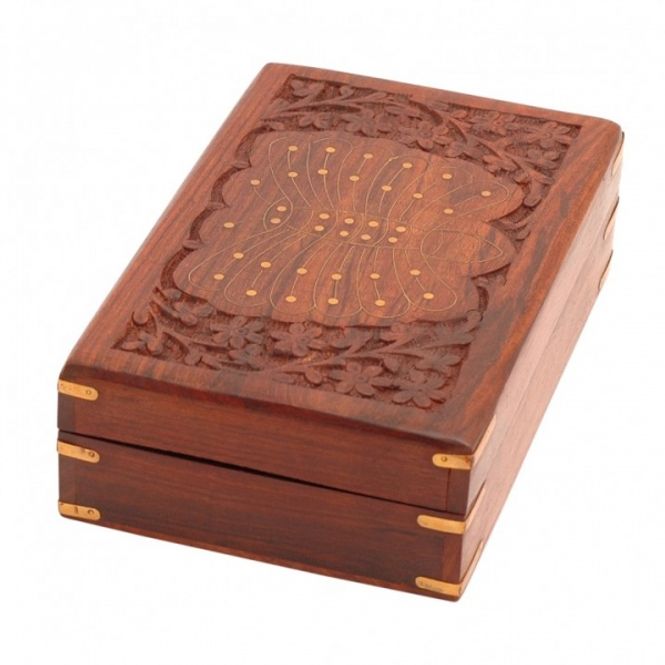 Hovedbilde Tarotkort eske Sheesham ...
