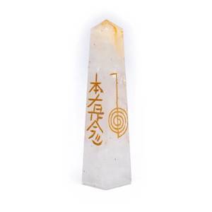 Hovedbilde Reiki Obelisk Bergkrystall