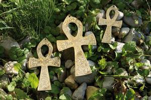Hovedbilde Ankh messing 15,5 cm medium