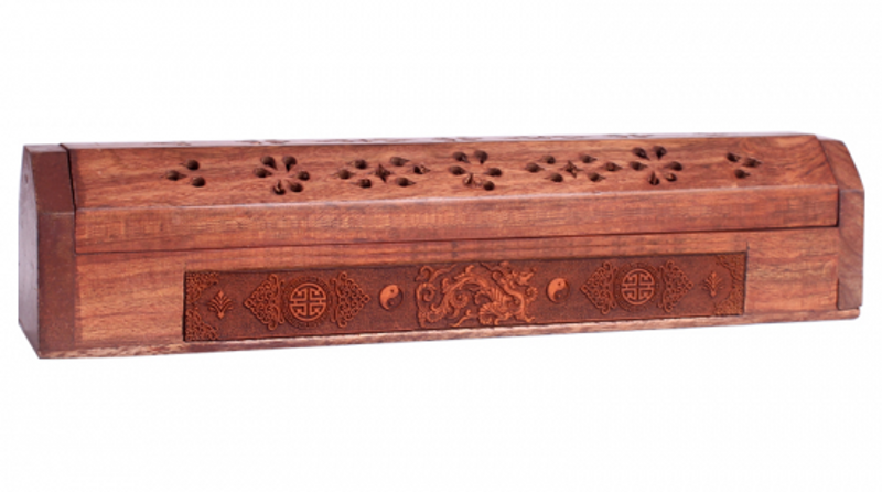 Røkelsesholder Drage - Incense sticks burner and storage box Dra