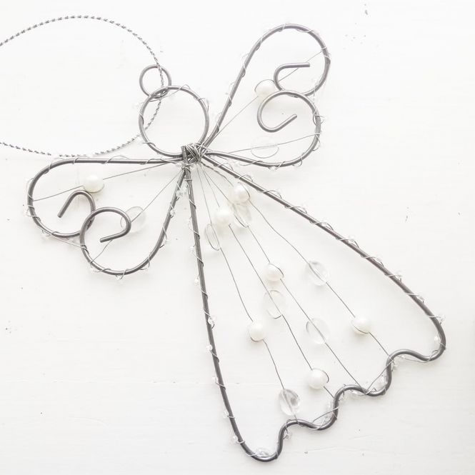 Hovedbilde Engel hengende 9x12cm - Angel ...