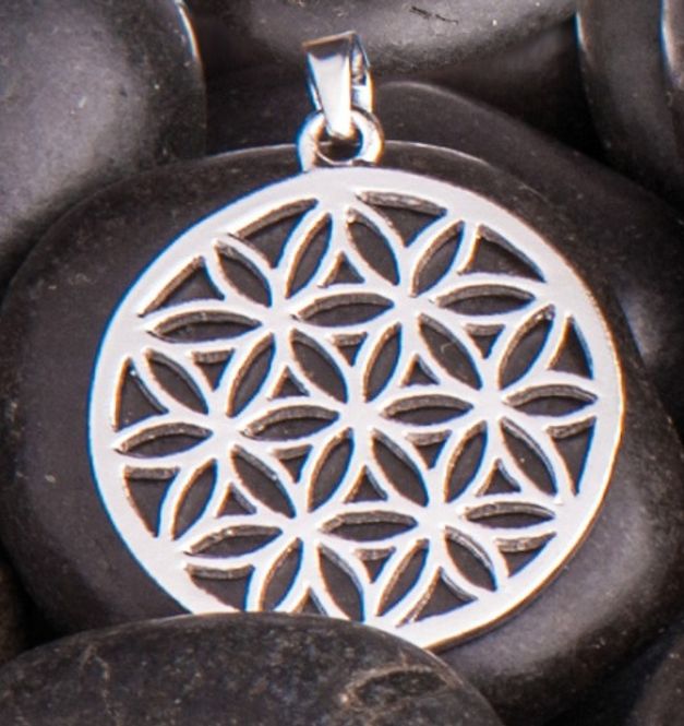 Hovedbilde Flower of Life Pendant sølv ...