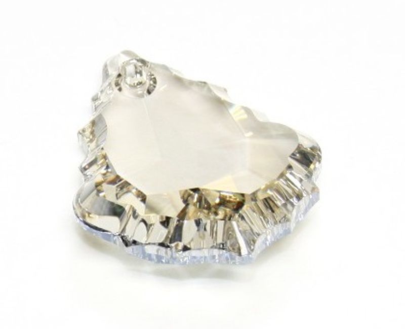Swarovski krystall Flat Baroque Pendant 60 mm