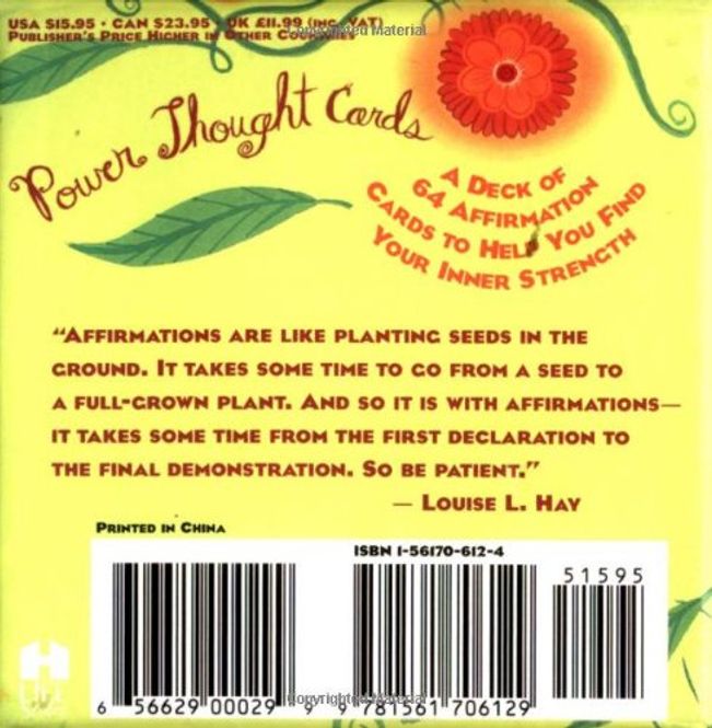 Hovedbilde Power Thought Cards-Lousie ...