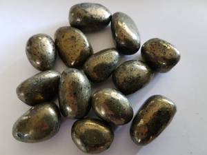 Hovedbilde pyritt - pyrite trumlet