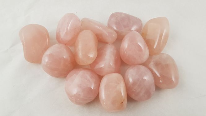 Hovedbilde rosenkvarts - rose quartz XL