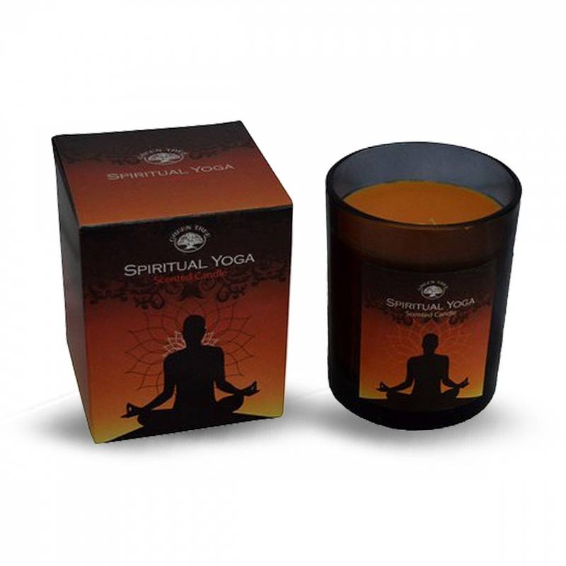 Spiritual Yoga duftlys Scented Candle 210 grams Mystic Dreamer AS