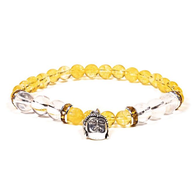 Hovedbilde Armbånd Citrin&Bergkrystall ...
