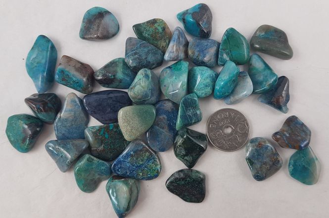 Hovedbilde chrysocolla - krysokolla S
