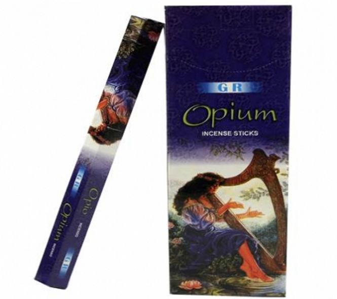 Hovedbilde Opium røkelse hexagon package ...