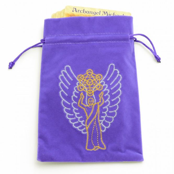 Hovedbilde Tarotkort pose Metatron lilla ...
