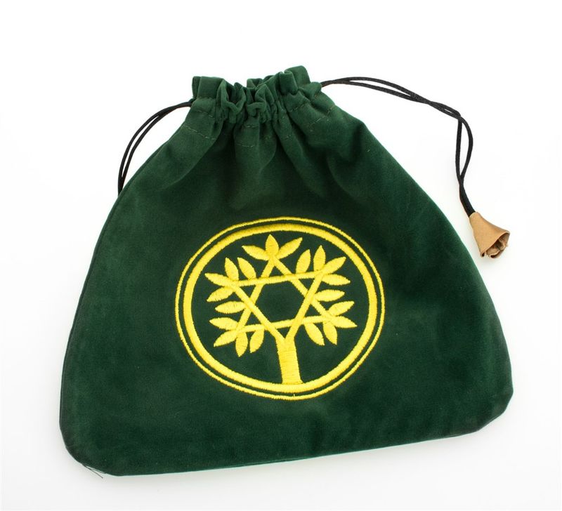 Tarotkort pose fløyel Celtic Tree - Tarot bag Velvet Celtic Tree