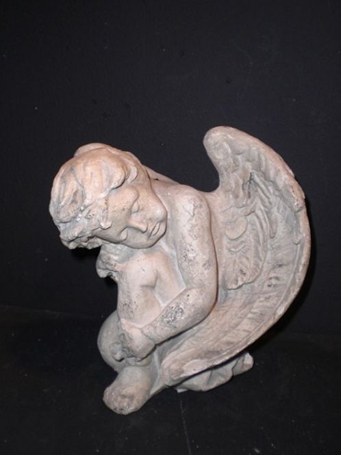 Hovedbilde Englefigur sovende cherub ...