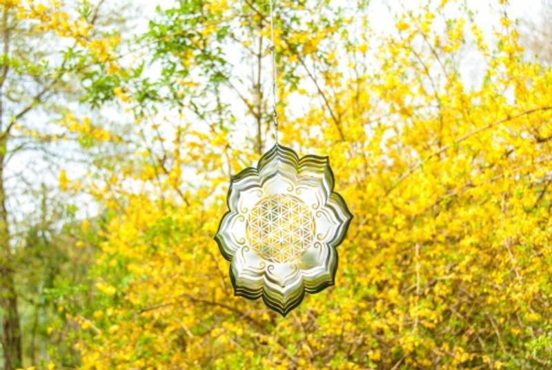 Mobil Livets Blomst Lotus -Flower of Life Lotus Mobile Ø 25 cm