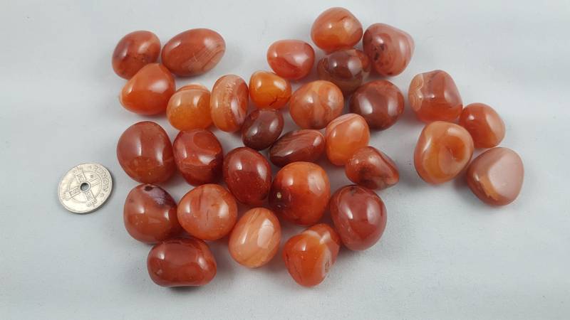 agat - aprikos - karneol agat L