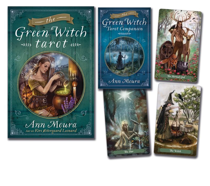 The Green Witch Tarot Set - Ann Moura