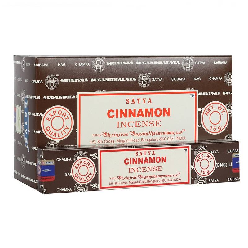 Satya Cinnamon Incense R&oslash;kelse