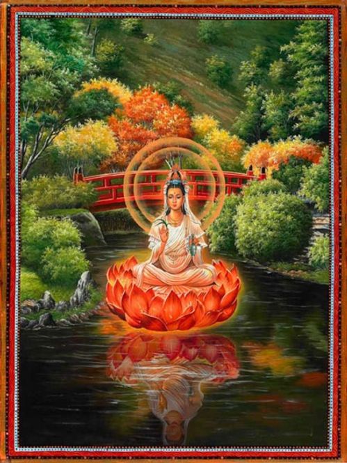 Hovedbilde Gratulasjonskort- Quan Yin ...