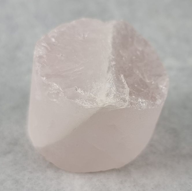Hovedbilde rosenkvarts sylinder 