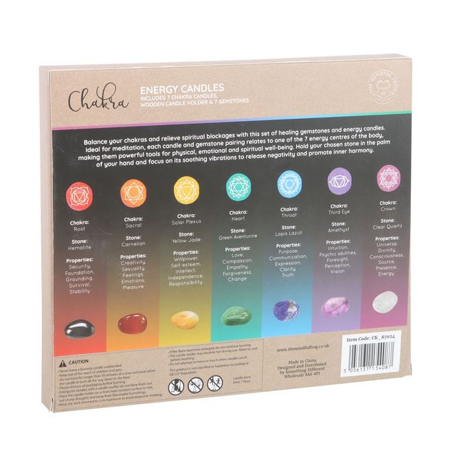 Hovedbilde Chakra Energy Candle and ...