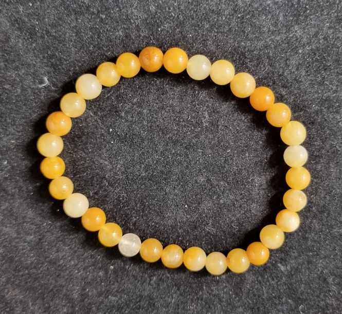 Hovedbilde Armbånd Aventurin Gul 6mm ...