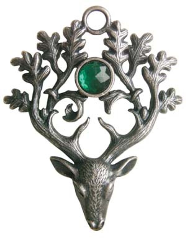 Anheng  - The Stag Lord - Greenwood Pendant